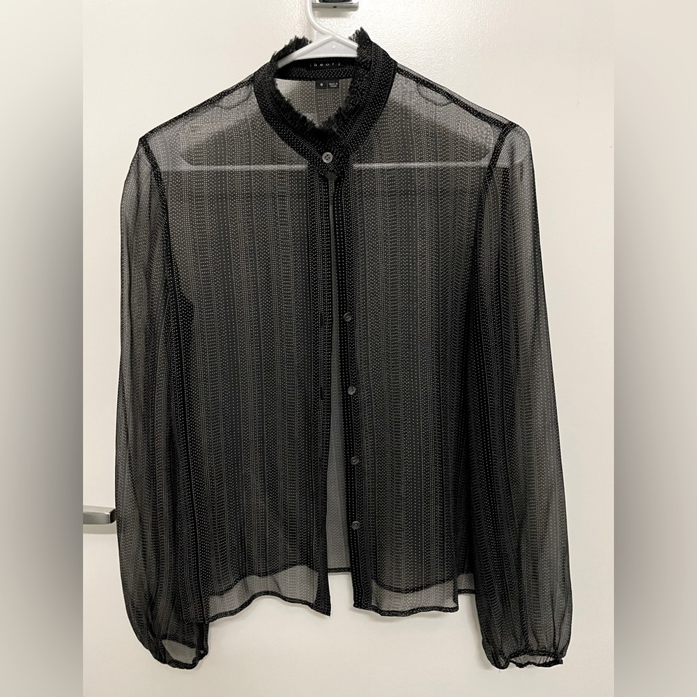Sheer Theory Top, Size S